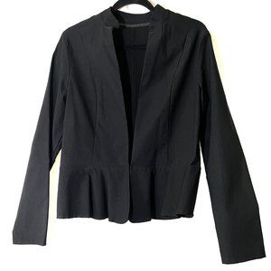 Women's Black L/XL Blazer